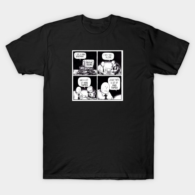 A Lot of VHS Tapes T-Shirt by presleyarts